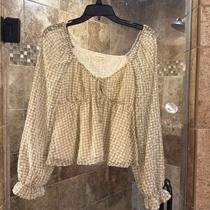 Women’s blu pepper blouse